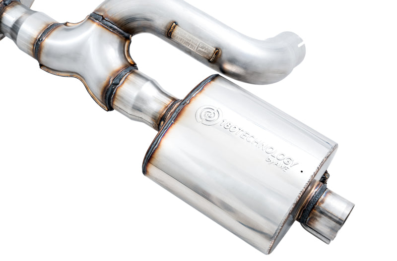 AWE Tuning Jeep Gladiator JT 3.6L Tread Edition Cat-Back Exhaust with Diamond Black Tips