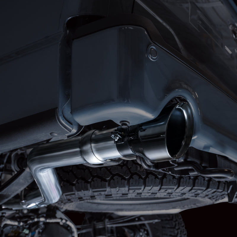 AWE Tuning 2021+ Ford F-150 Tremor Non-Resonated Catback Exhaust with Diamond Black Tips