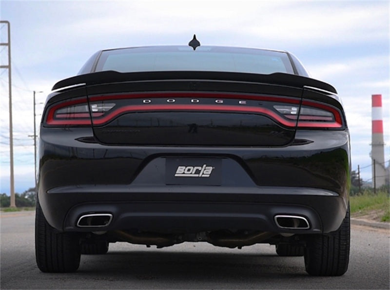 Borla ATAK Cat-Back Exhaust for 2017-2023 Dodge Charger R/T 5.7L V8 with MDS Valves