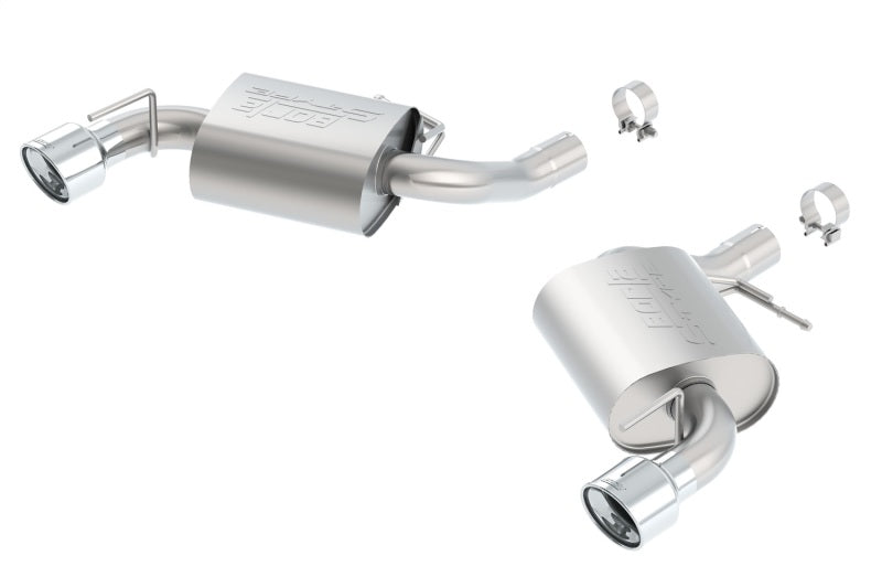 Borla S-Type Axle-Back Exhaust System for 2016-2024 Chevrolet Camaro SS and LT1 6.2L V8 - No NPP Valves
