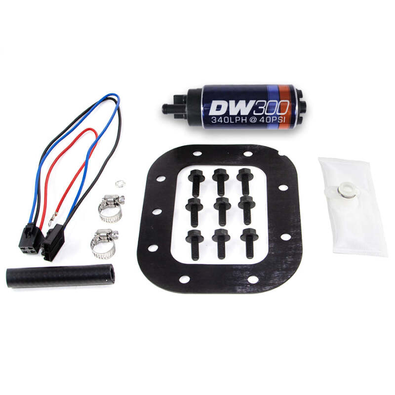DeatschWerks DW300 340 LPH In-Tank Fuel Pump with Install Kit for Chevrolet Corvette 86-89