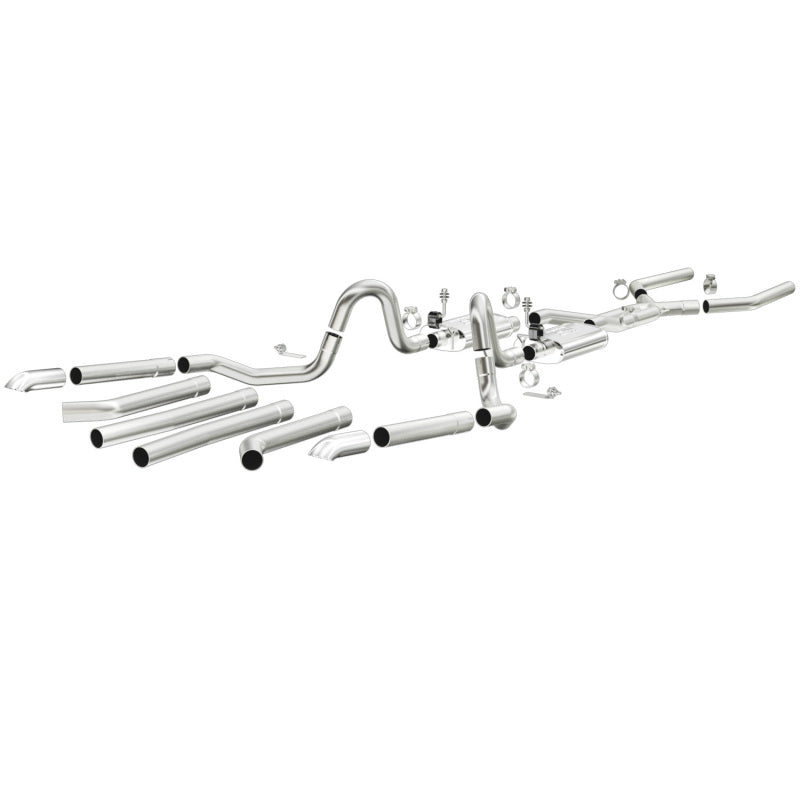 MagnaFlow Street Series Crossmember-Back Performance Exhaust System for Pontiac GTO and GM A-Body Chevelle - Part 15894