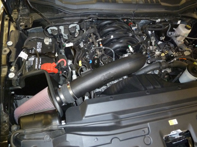 K&N 63 Series AirCharger Performance Intake for 2020 Ford F-250 Super Duty 7.3L V8 by K&N Engineering