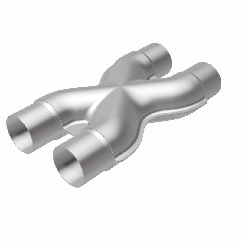 MagnaFlow Performance Exhaust X-Pipe 10790 - 2.25 Inch Stainless Steel for Custom Exhaust Systems