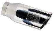 aFe MACH Force-XP 3-inch to 4-inch Stainless Steel Exhaust Tip with Black Finish - Part Number 49-92043-B