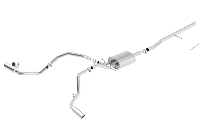 Borla ATAK Cat-Back Exhaust System for Chevy Silverado 1500 & GMC Sierra 1500 5.3L V8