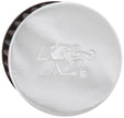 K&N Engineering 62-1480 Chrome Finish Rubber Base Crankcase Vent Filter - 1.75 Inch Flange ID
