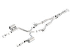 Borla S-Type Cat-Back Exhaust System for Dodge Challenger 2015-2023 with MDS Valves - Part #140640