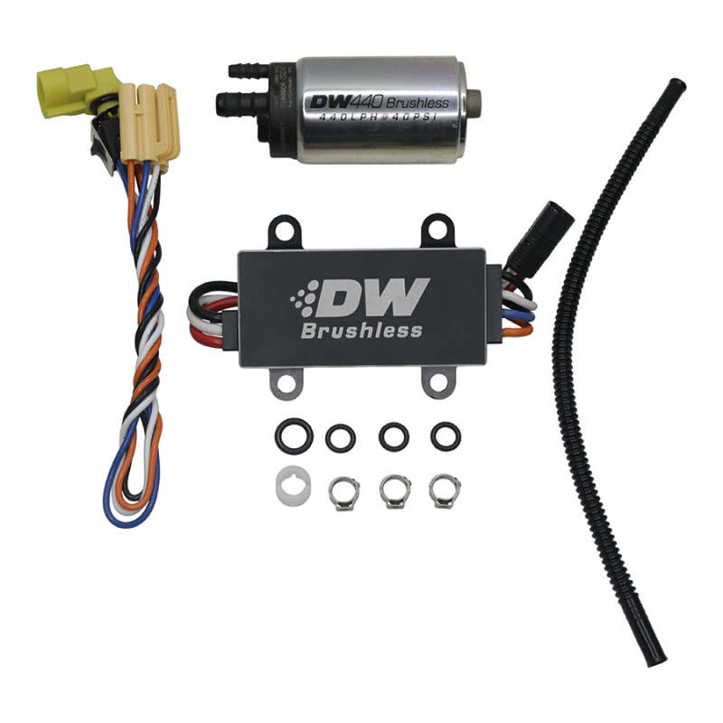 DeatschWerks DW440 440lph Brushless Fuel Pump with C102 Controller and Install Kit for 2014-2019 Chevy Corvette