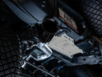 AWE Tuning 2021+ Ford Bronco 0FG Single Rear Exit Exhaust with Diamond Black Tip and BashGuard™