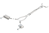 Borla 14-15 Chevrolet Camaro 3.6L V6 Single Split Rear Exit Touring Cat-Back Exhaust System