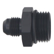 DeatschWerks 10AN ORB Male to 6AN Male Flare Adapter with O-Ring - Anodized Matte Black
