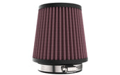 K&N Engineering Universal Clamp-On Air Filter 3 inch FLG / 4 1/2 inch B / 3 1/2 inch T / 4 3/8 inch H
