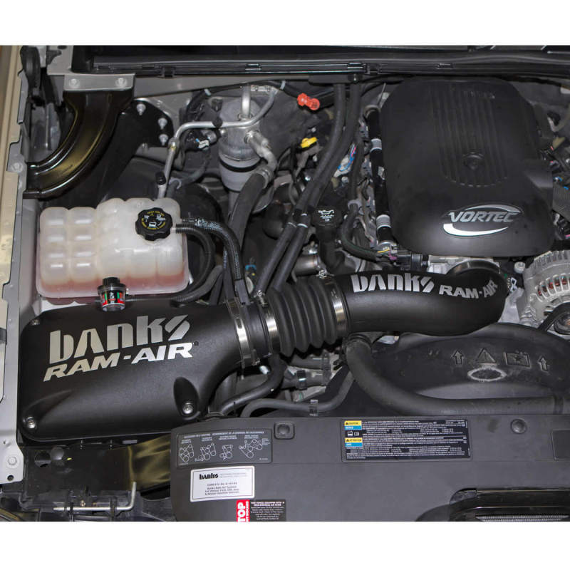 Banks Power 41800 Ram-Air Intake System for Chevy/GMC 4.8L-6.0L V8 - Cold Air Performance Upgrade