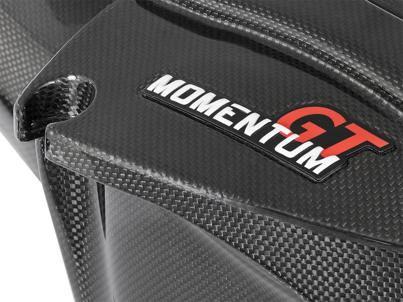 aFe Momentum GT Black Series Carbon Fiber Cold Air Intake System with Pro 5R & Pro DRY S Filters for Dodge Challenger and Charger SRT Hellcat 2017-2022