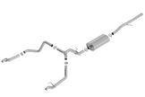 Borla Touring Cat-Back Exhaust System for 2019-2026 Chevy Silverado 1500 & GMC Sierra 1500 with 5.3L V8 – Standard Bed Crew Cab & Extended Cab, 147.4-Inch Wheelbase