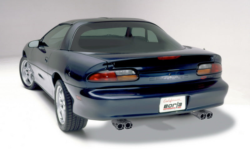 Borla 14780 S-Type Cat-Back Exhaust System for 1998-2002 Chevrolet Camaro SS and Pontiac Firebird with 5.7L V8