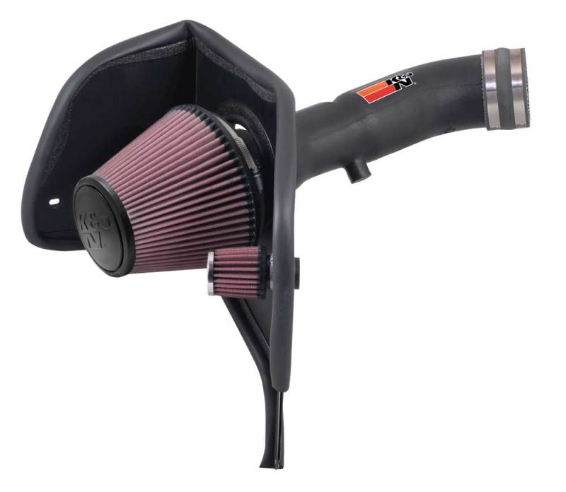 K&N Engineering 63-3065 High-Flow Cold Air Intake System for GM Colorado, Hummer H3 3.7L