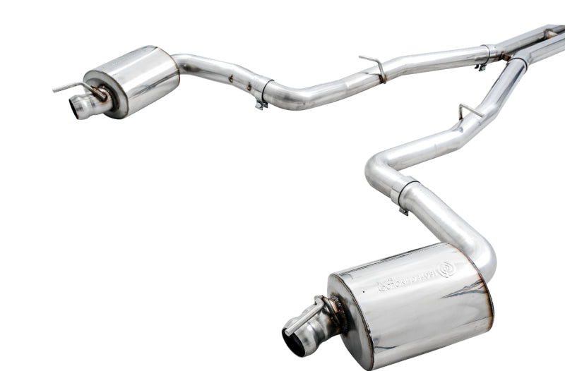 AWE Tuning 2015+ Dodge Challenger 6.4L/6.2L Non-Resonated Touring Edition Exhaust with Stock Tips