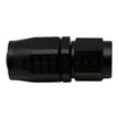 DeatschWerks 6AN Female Swivel Straight Hose End CPE - Anodized Matte Black