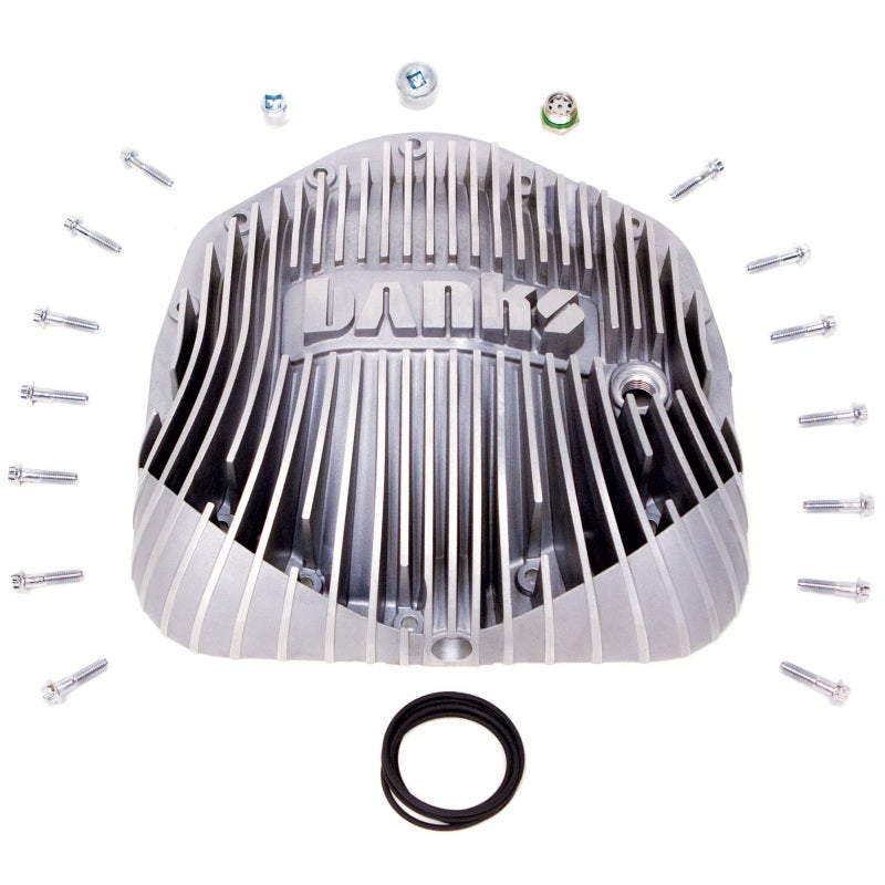 Banks Power 01-18 GM / RAM Natural Differential Cover Kit Part #19259 for 2001-2019 Chevy/GMC and 2003-2024 Ram 6.4L with 11.5/11.8-Inch Axle