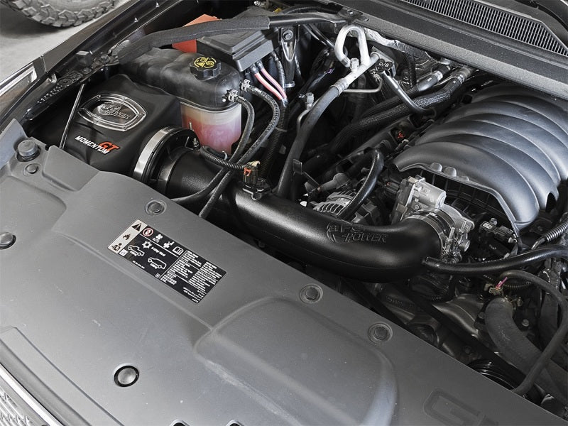 aFe Power Momentum GT Pro Dry S Cold Air Intake System for GM Silverado/Sierra 1500 14-19, Tahoe/Suburban/Yukon 15-20 with V8 5.3L/6.2L