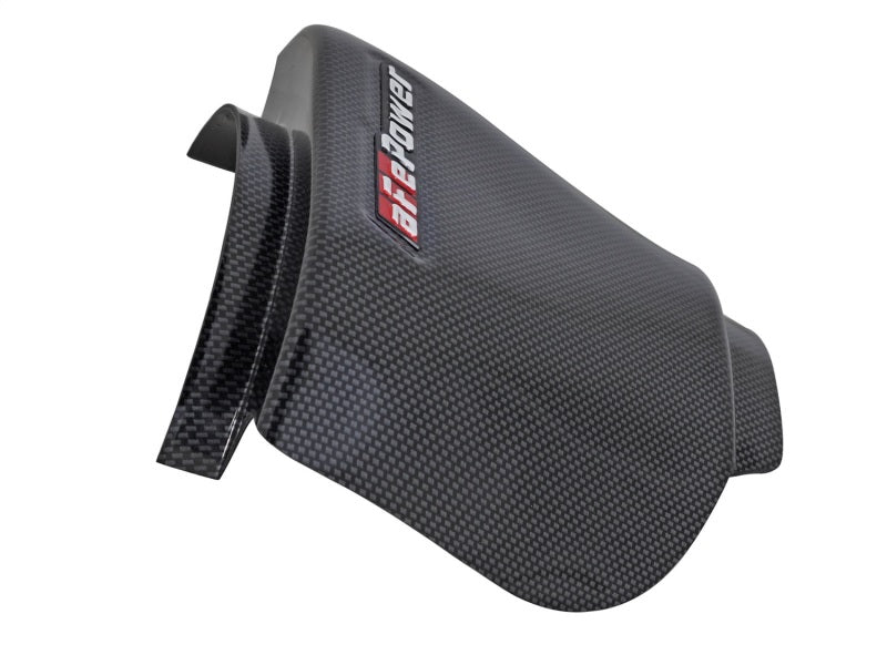 aFe MagnumFORCE Intake Rain Shield for 2015-2019 Dodge Challenger and Charger - Carbon Finish