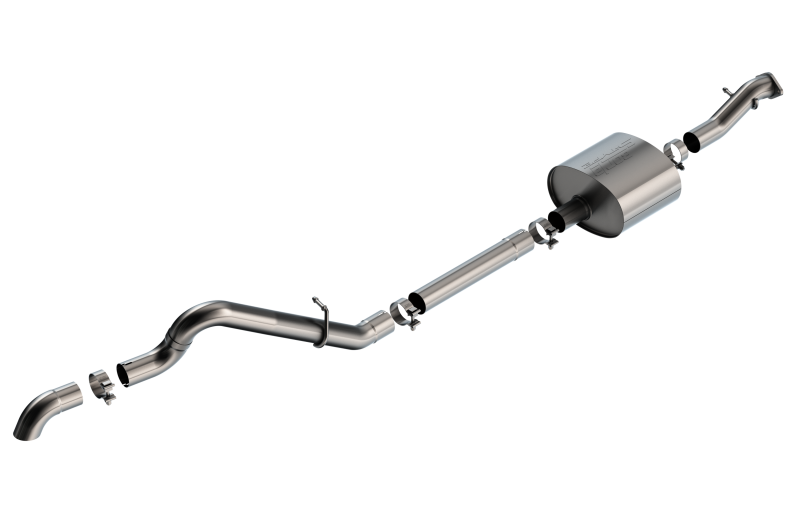 Borla 21-22 Ford Bronco 2.7L T-304 Stainless Steel S-Type Cat-Back Exhaust System