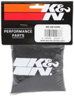 K&N Engineering RE-0810PK Universal Round Tapered Filter Wrap – Black, 6 Inch Base Diameter, 4.625 Inch Top Diameter, 9 Inch Height