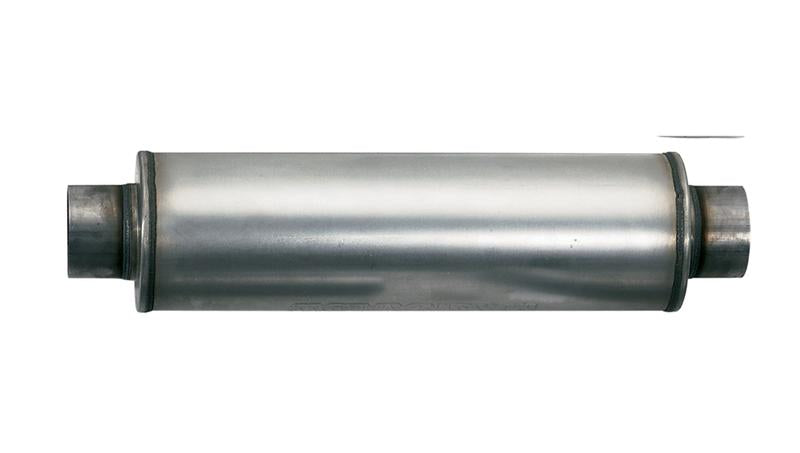 aFe Scorpion Replacement Aluminum Steel Muffler 2-1/2 Inch In/Out Offset/Offset