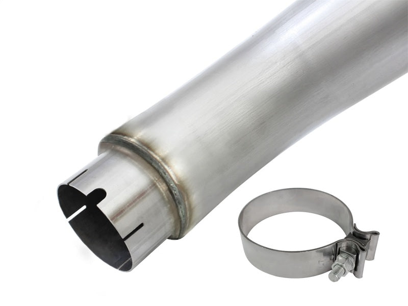 aFe MACHForce XP Large Bore 5-inch DPF-Back Exhaust System for Dodge RAM 13-18 L6-6.7L Diesel | Polished Tip