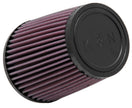 K&N Engineering Universal Rubber Air Filter - 3.5 Inch Flange, 4.625 Inch Base, 3.5 Inch Top, 5.5 Inch Height