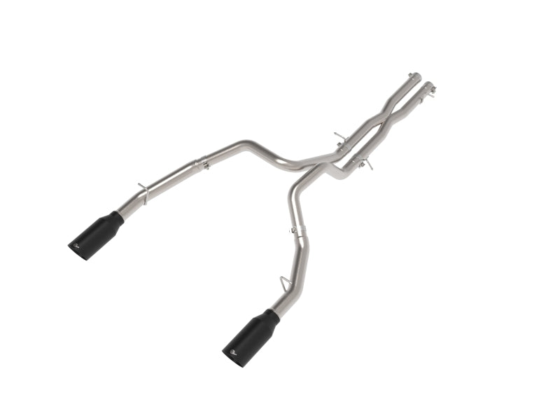 aFe 2025 Dodge RAM 1500 Vulcan Series 304 Stainless Steel Cat-Back Exhaust System with Black Tips