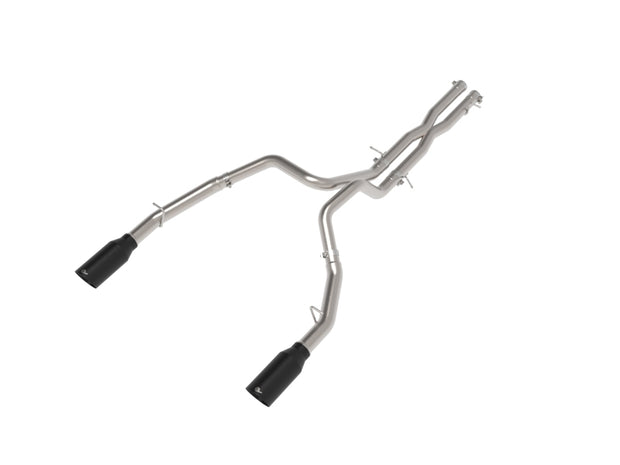 aFe 2025 Dodge RAM 1500 Vulcan Series 304 Stainless Steel Cat-Back Exhaust System with Black Tips