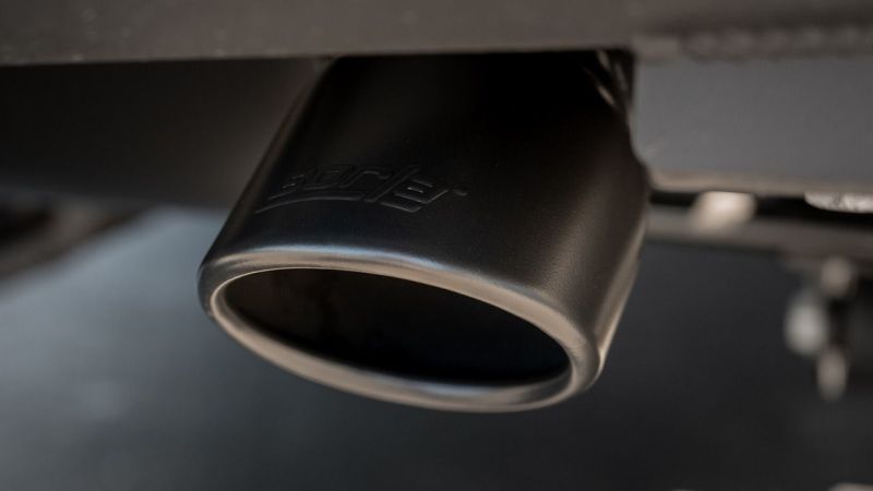 Borla ATAK Axle-Back Exhaust System for 2021-2026 Ford Bronco 2.7L V6 with Black Coated Tips