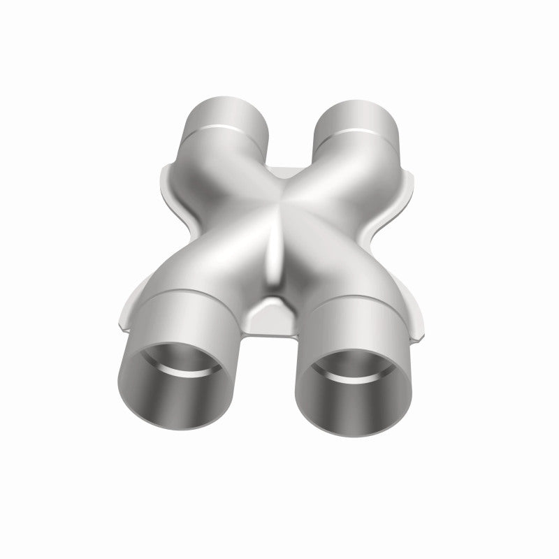 MagnaFlow Performance Exhaust X-Pipe 10791 - 2.50 Inch Stainless Steel for Custom Exhaust Systems