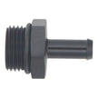 DeatschWerks 8AN ORB Male to 5/16 Inch Male Barb Fitting with O-Ring - Anodized Matte Black