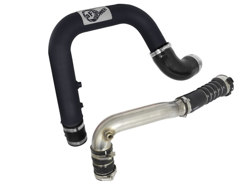aFe BladeRunner Black Intercooler Tubes Combo for 2016-2018 GM Colorado and Canyon with 2.8L Diesel Engine (Part #46-20264-B)