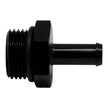 DeatschWerks 8AN ORB Male to 5/16 Inch Male Barb Fitting with O-Ring - Anodized Matte Black
