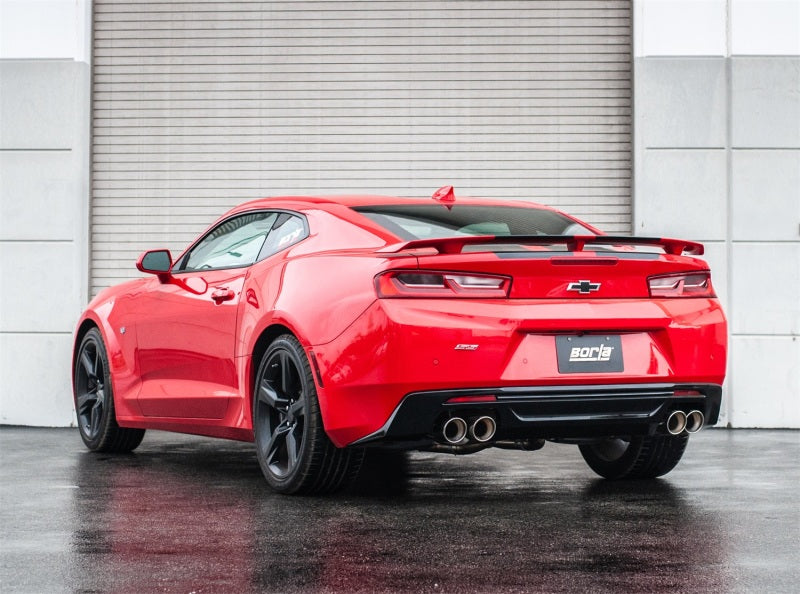 Borla ATAK Cat-Back Exhaust System for 2016-2024 Chevrolet Camaro SS & LT1 6.2L V8 with Dual Tips