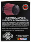 K&N Engineering Universal Air Filter (4-inch Flange, 6-inch Base OD, 4-5/8-inch Top OD, 6-inch Height)