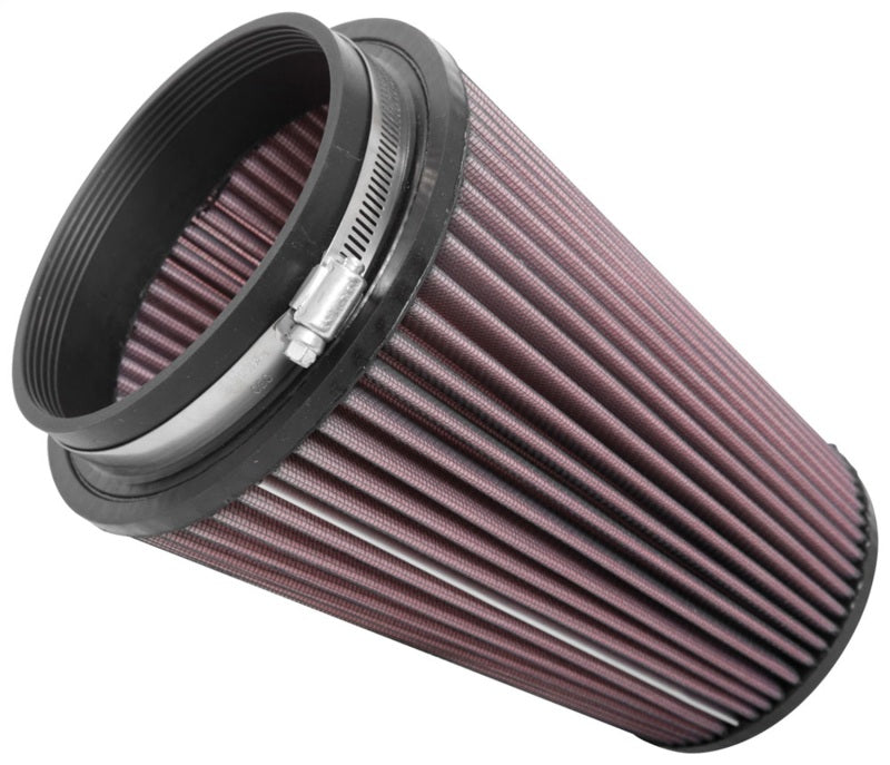 K&N Engineering Universal Clamp-On Air Filter 5 Inch Flange for Jeep Wrangler 2018-2019