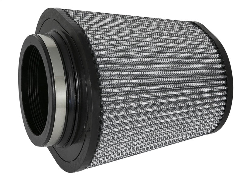 aFe Magnum FLOW Pro DRY S Universal Air Filter 4.5 in F x 9 in B x 6.75 in T x 9 in H – High-Performance Conical Replacement Filter