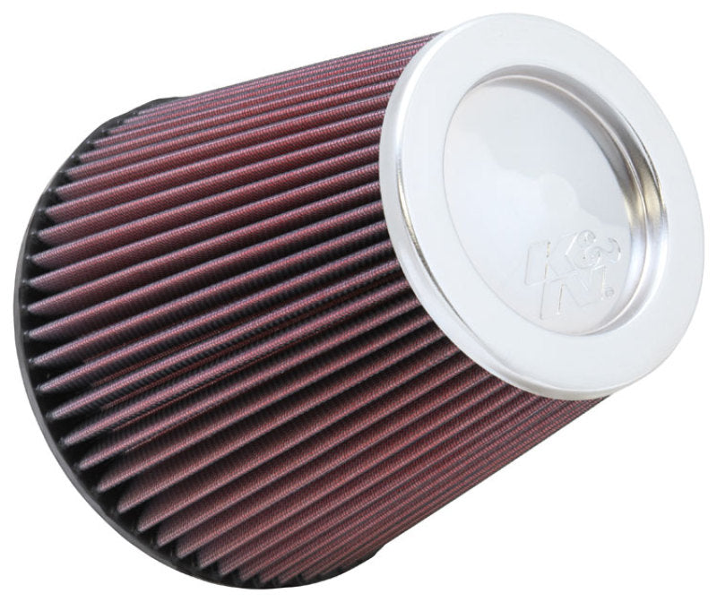 K&N Engineering RF-1041 Round Tapered Universal Air Filter - 6 Inch Flange, 7 1/2 Inch Base & Height