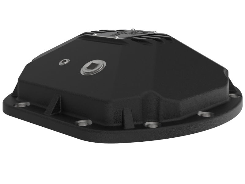 aFe Power Dana 30 Front Differential Cover for Jeep Wrangler TJ/JK 1997-2018 with Machined Fins & Synthetic Gear Oil