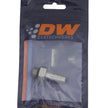 DeatschWerks 6AN ORB Male to 3/8 Inch Male Triple Barb Fitting with O-Ring