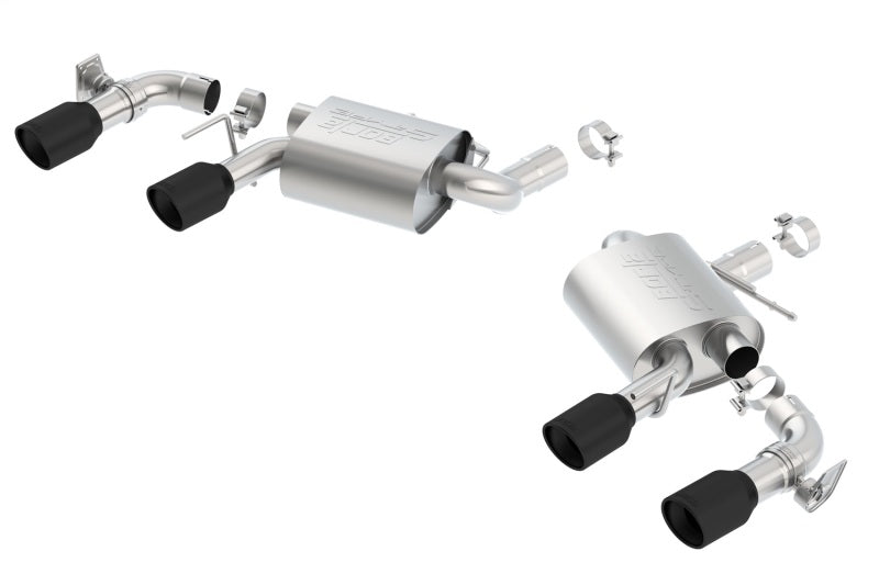 Borla S-Type Axle-Back Exhaust System for 2016-2024 Chevrolet Camaro SS with Dual Mode Valves Part #11924CB