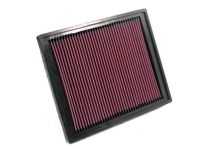 K&N Engineering 33-2337 High-Flow Drop-In Air Filter for Saab 9-3 (2003-2007) – Reusable Performance Replacement