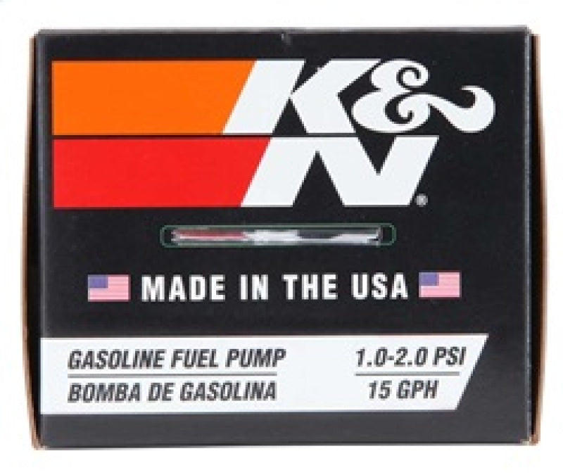 K&N Performance Electric Fuel Pump 1-2 PSI for Automotive Applications - Part Number 81-0400