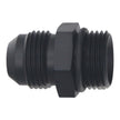 DeatschWerks 10AN ORB Male to 10AN Male Flare Adapter with O-Ring - Anodized Matte Black